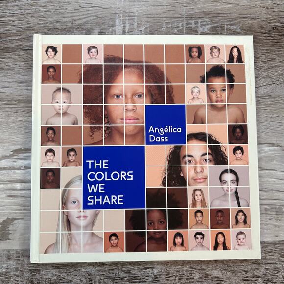The Colors We Share by Angélica Dass Hardcover Identity Book - Picture 1 of 4